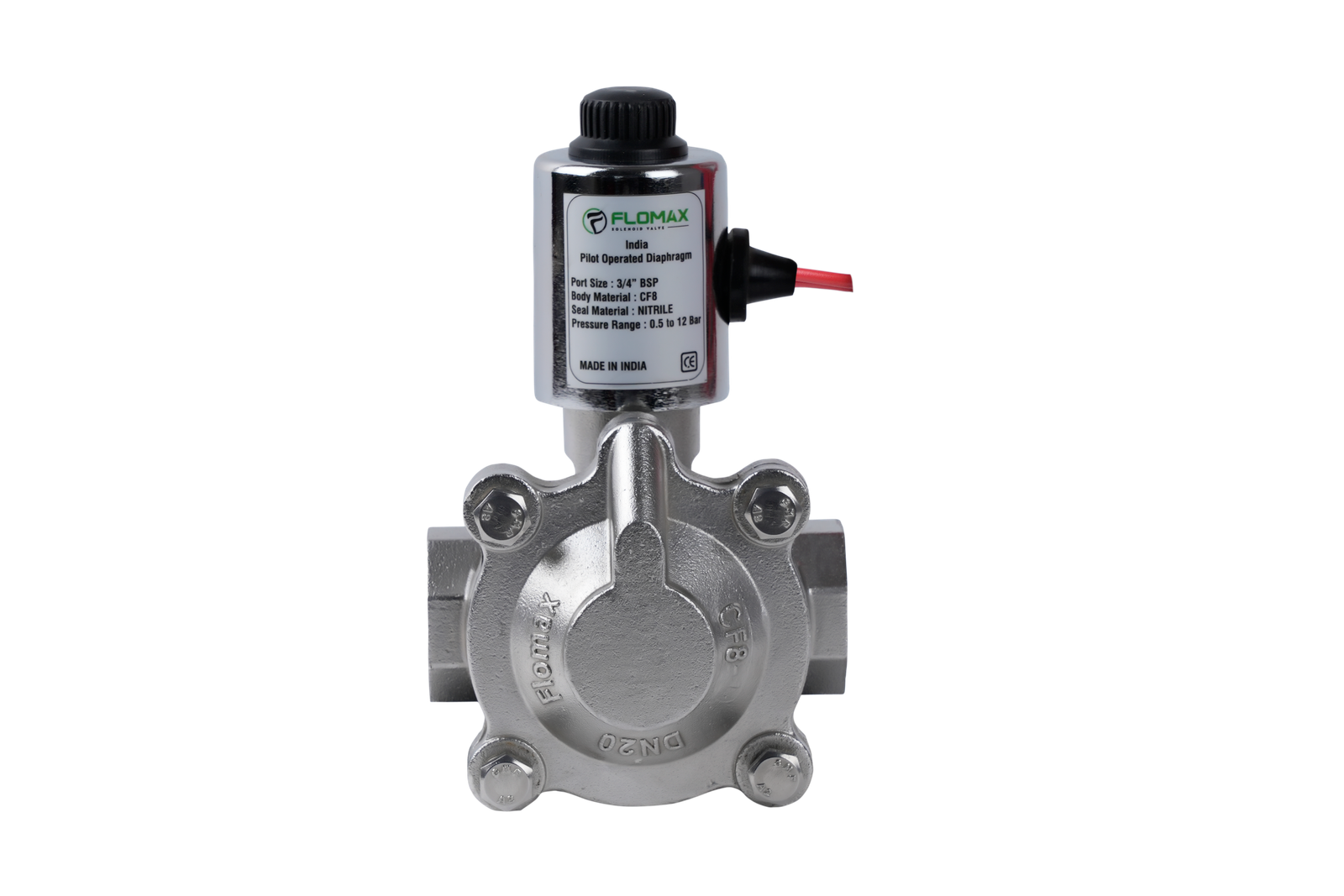 Pilot Operated Diaphragm Valve (NC)